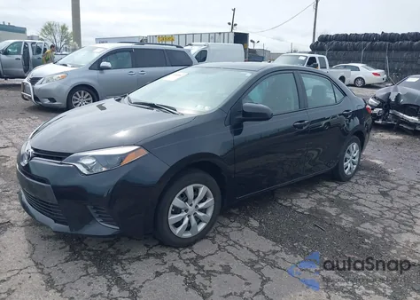 2016 Toyota Corolla Le from USA, damaged, VIN 2T1BURHE7GC732157